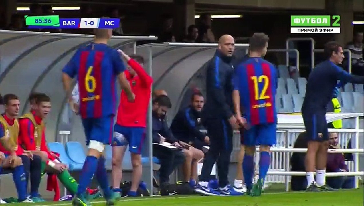 Barcelona U19 vs Manchester City U19 1-0 - All Goals & Highlights - UEFA Youth League 19-10-2016 HD