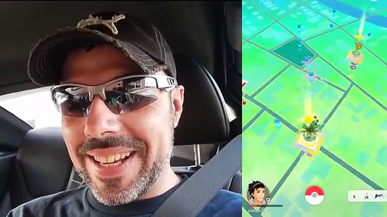 Pokemon GO Evolution & First Gym Battle! - Pokemon Go Gameplay