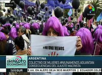 Argentina: mujeres rechazan la pobreza como una forma de violencia