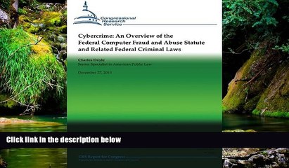 READ FULL  Cybercrime: An Overview of the Federal Computer Fraud and Abuse Statute and Related