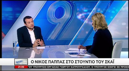 Συνέντευξη Νίκου Παππά στον ΣΚΑΙ 2