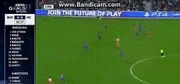 Luis Suarez Amazing Chance - FC Bacelona 0-0 Manchester City - Champions League - 19_10_2016 HD