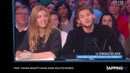 TPMP : Rayane Bensetti avoue avoir déjà été infidèle