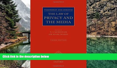 READ NOW  Tugendhat and Christie: The Law of Privacy and The Media  Premium Ebooks Online Ebooks