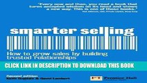 [DOWNLOAD] PDF BOOK Smarter Selling: How to grow sales by building trusted relationships (2nd