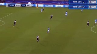 Vincent Aboubakar Goal HD - Napoli 1-2 Beşiktaş - 19.10.2016 HD