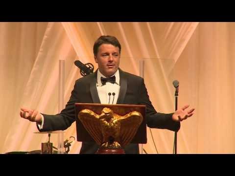 USA - Gli interventi di Obama e Renzi alla cena di Stato alla Casa Bianca (18.10.16)