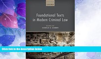 Big Deals  Foundational Texts in Modern Criminal Law  Best Seller Books Most Wanted