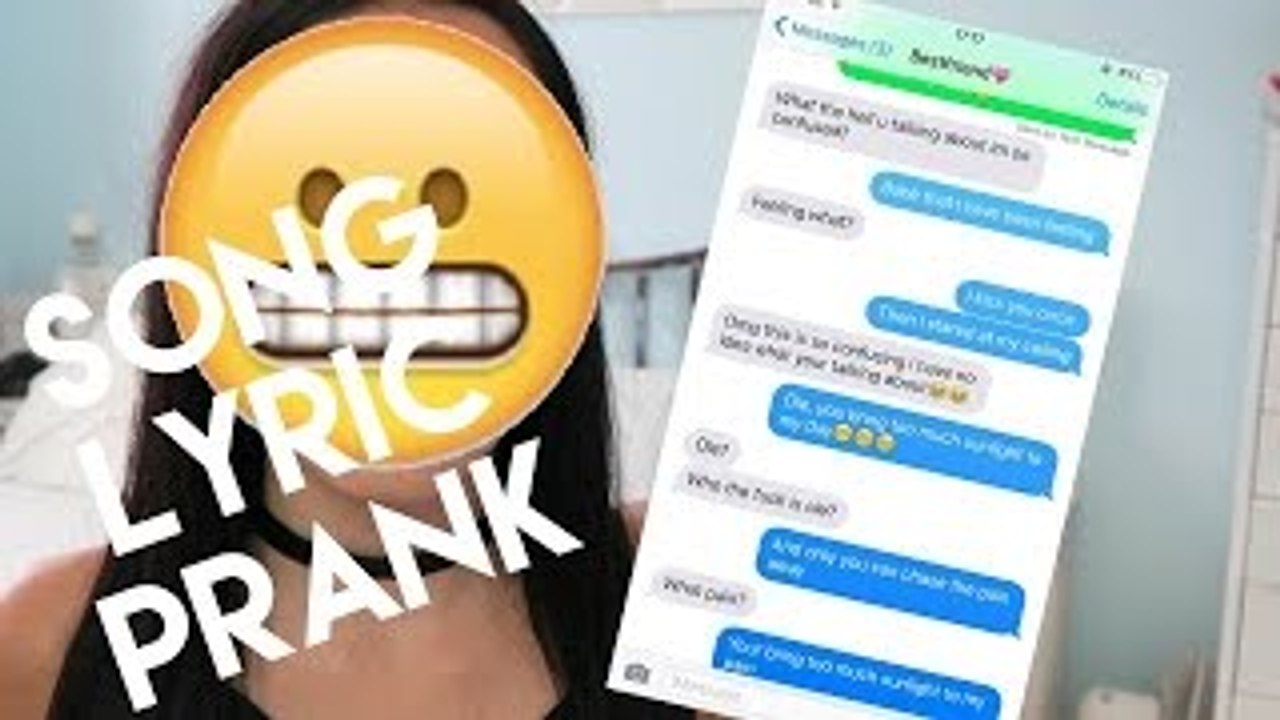 SONG LYRIC PRANK ON MY BEST FRIEND|JOHN NEWMAN OLE