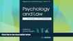 Big Deals  Psychology and Law: The State of the Discipline (Perspectives in Law   Psychology)