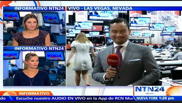 Hillary Clinton y Donald Trump ya están en Las Vegas para prepararse de cara a su último debate presidencial