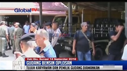Gudang Bensin Oplosan Berhasil Digerebek