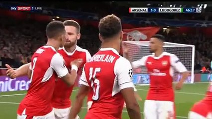 Alex Oxlade Chamberlain Goal HD - Arsenal 3-0 Ludogorets Razgrad 19.10.2016