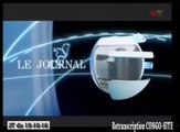 Journal de 20h TVCongo du Mercredi 19 Octombre 2016 -By Congo-Site