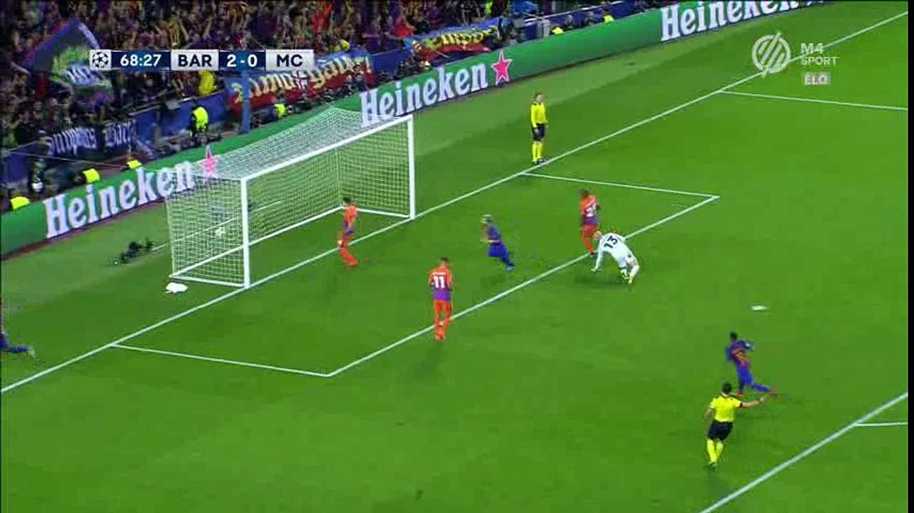 Lionel Messi Goal HD - Barcelona 3-0 Manchester City - 19-10-2016