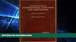 Full [PDF]  Cases and Materials on International Litigation and Arbitration (American Casebook