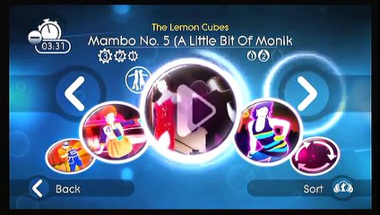 Mambo No 5 - Just Dance Summer Party - Wii Workouts