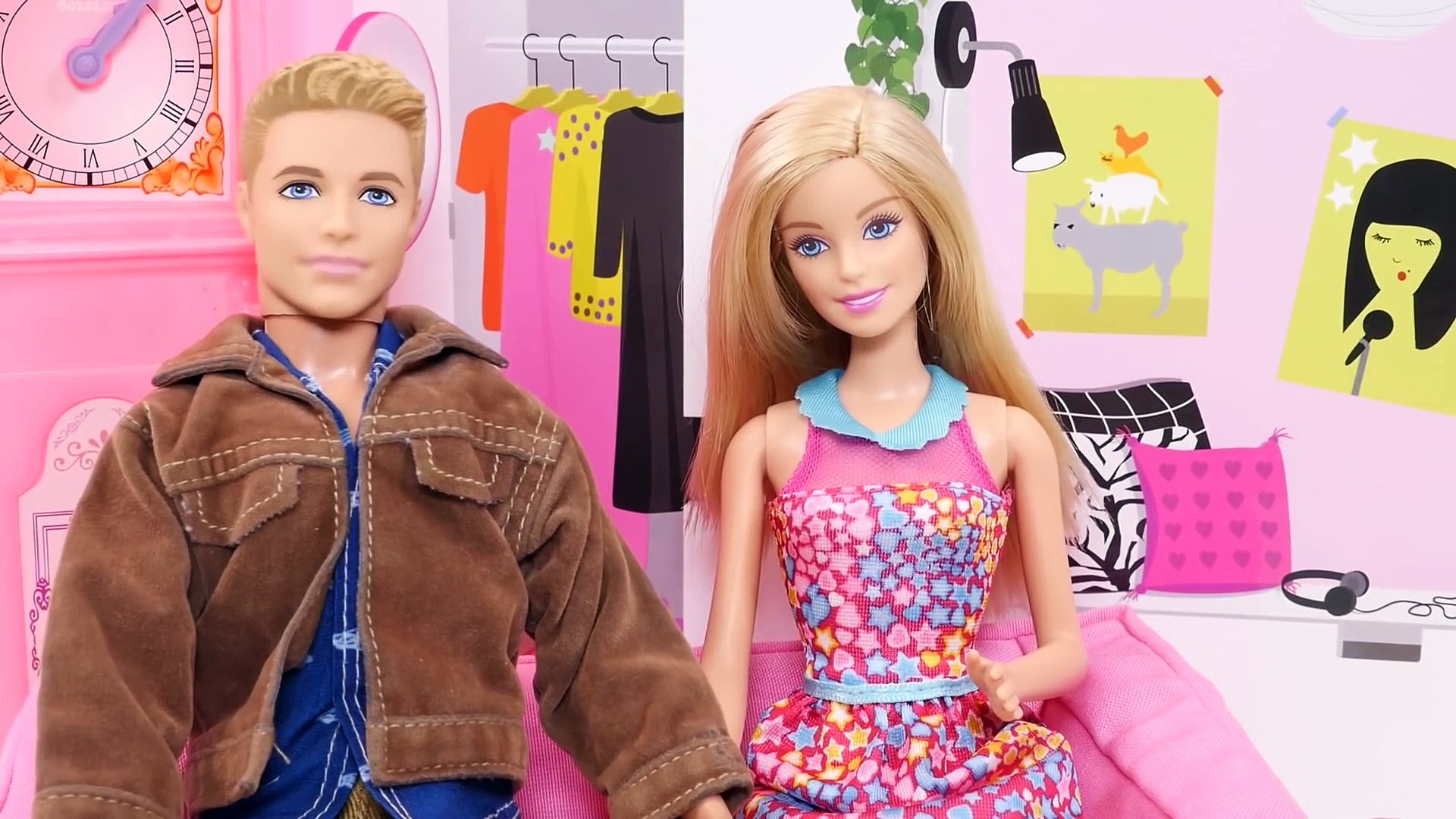 barbie gets sick and throws up