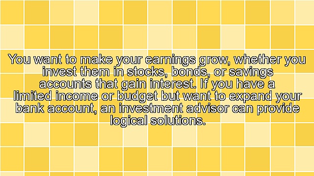 An Investment Advisor Can Help Your Money Grow