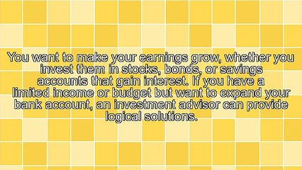 An Investment Advisor Can Help Your Money Grow