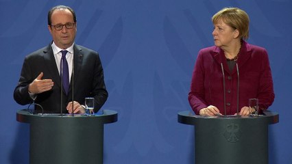 Déclaration conjointe à la chancellerie fédérale de Berlin