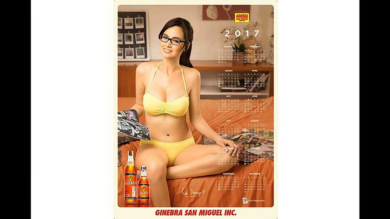 Kim Domingo 2017 Calendar will Give You a Fever