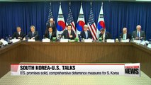U.S. promises solid, comprehensive deterrence measures for S. Korea
