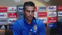 Fenerbahçe'de Teknik Direktör Dirk Advocaat ve Robin Van Persie Basın Toplantısı Düzenlediler