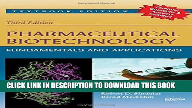 [DOWNLOAD] PDF Pharmaceutical Biotechnology: Fundamentals and Applications, Third Edition