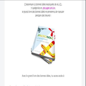 Aerono - le site des bonnes idées - Top sites
