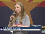 Chelsea Clinton holds campaign rally at Arizona State University