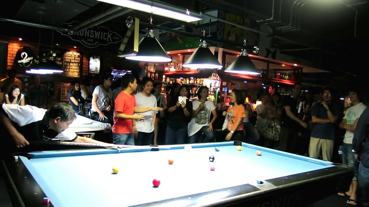 Thailand Snooker Legend Jame Wattana vs Pool Legend Efren Reyes in Bangkok-dTuw0GPreLs