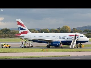 Descargar video: Faulty Landing Gear Forces Runway Shutdown at Manchester Airport