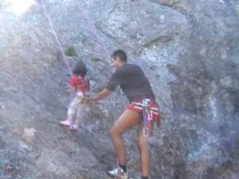 Escalade à Liausson