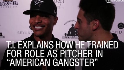 T.I. Explains How He Trained For Role As Pitcher In “American Gangster”