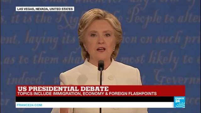 US Presidential Debate: Clinton slams Trump as Putin's puppet