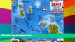 Must Have  Tahiti   Society Islands Dive Map   Reef Creatures Guide Franko Maps Laminated Fish