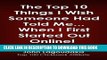 [PDF] The Top 10 Things I Wish Someone Had Told Me... When I First Started Out Online!: The Fast
