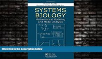 Popular Book Systems Biology: Mathematical Modeling and Model Analysis (Chapman   Hall/CRC