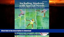 READ BOOK  Including Students with Special Needs: A Practical Guide for Classroom Teachers (6th