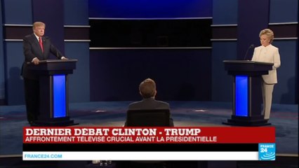 REPLAY - Présidentielle IS : Retrouvez l'intégralité du 3e et dernier débat entre Donald Trump et Hillary Clinton