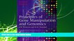 Popular Book Principles of Gene Manipulation and Genomics