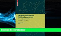 Popular Book Targeted Regulatory Writing Techniques: Clinical Documents for Drugs and Biologics