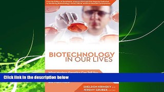 Choose Book Biotechnology in Our Lives: What Modern Genetics Can Tell You about Assisted
