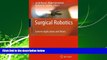 Choose Book Surgical Robotics: Systems Applications and Visions