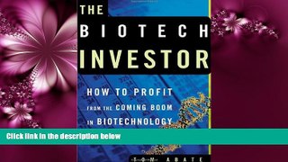 Enjoyed Read The Biotech Investor: How to Profit from the Coming Boom in Biotechnology