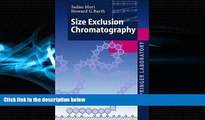 For you Size Exclusion Chromatography (Springer Laboratory)