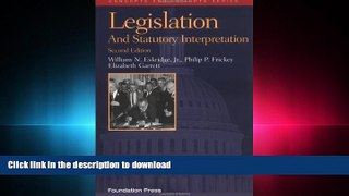 READ ONLINE Legislation and Statutory Interpretation, (Concepts and Insights) READ EBOOK