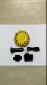 Rechargeable Led Road Flares Kits Safety Light Yellow