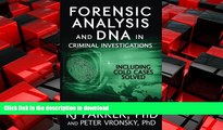FAVORIT BOOK Forensic Analysis and DNA in Criminal Investigations: Including Solved Cold Cases